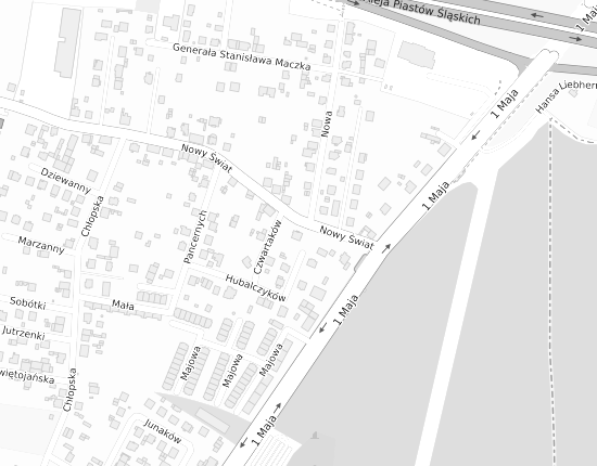 Mapa z adresem organizacji