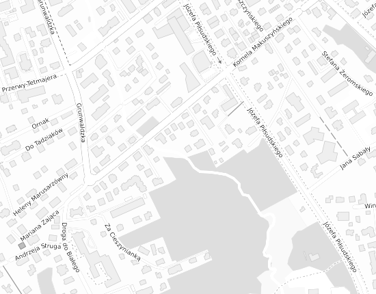 Mapa z adresem organizacji
