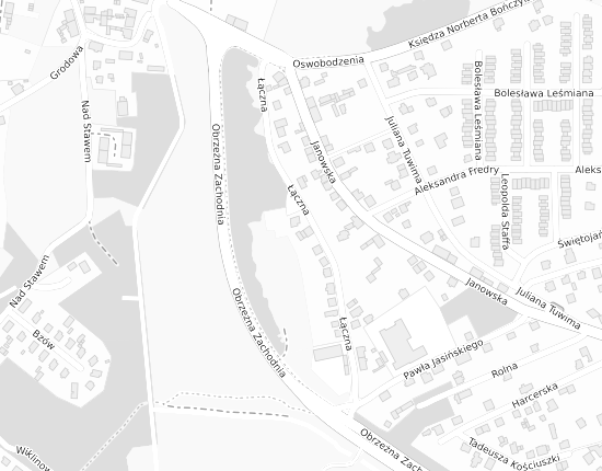 Mapa z adresem organizacji