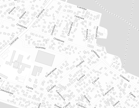 Mapa z adresem organizacji