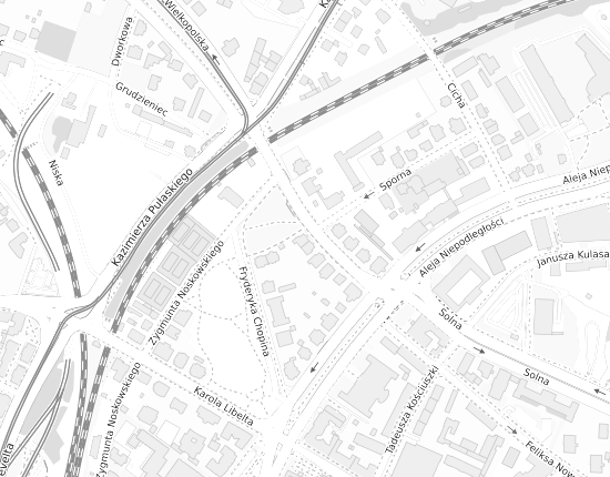 Mapa z adresem organizacji
