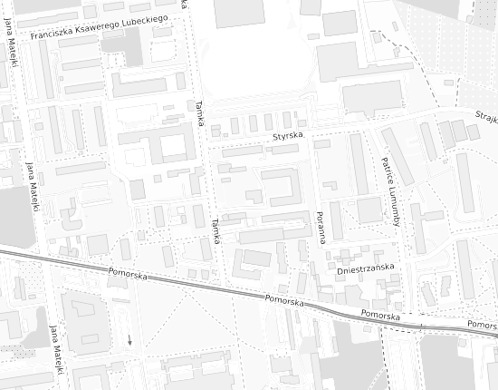 Mapa z adresem organizacji