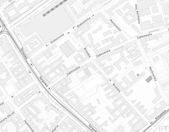 Mapa z adresem organizacji