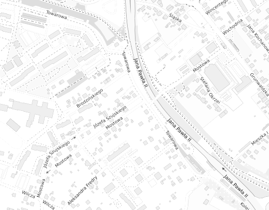 Mapa z adresem organizacji
