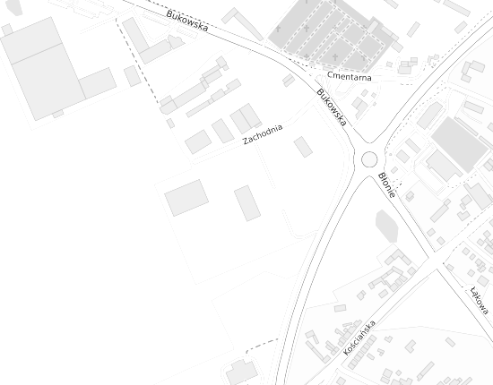 Mapa z adresem organizacji