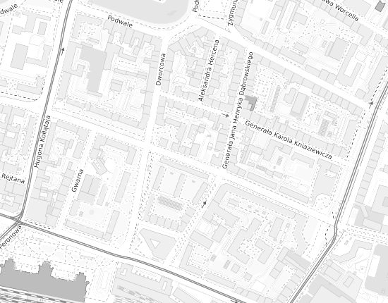 Mapa z adresem organizacji