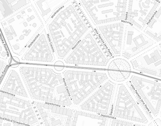 Mapa z adresem organizacji