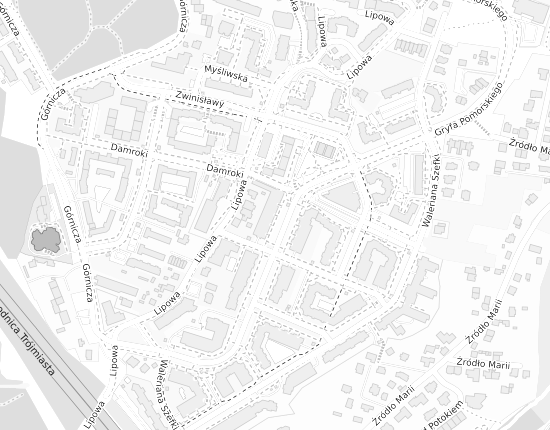 Mapa z adresem organizacji