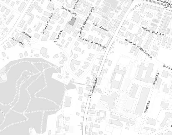 Mapa z adresem organizacji