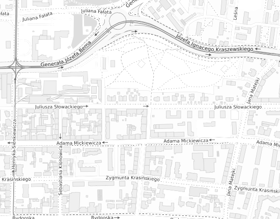 Mapa z adresem organizacji