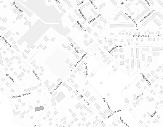 Mapa z adresem organizacji