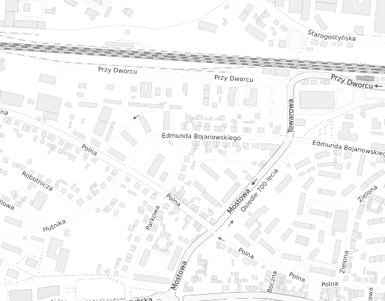 Mapa z adresem organizacji