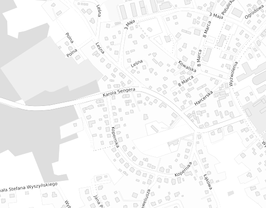 Mapa z adresem organizacji