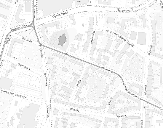 Mapa z adresem organizacji