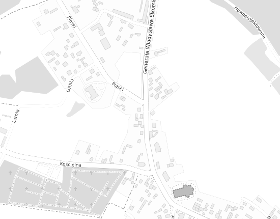 Mapa z adresem organizacji