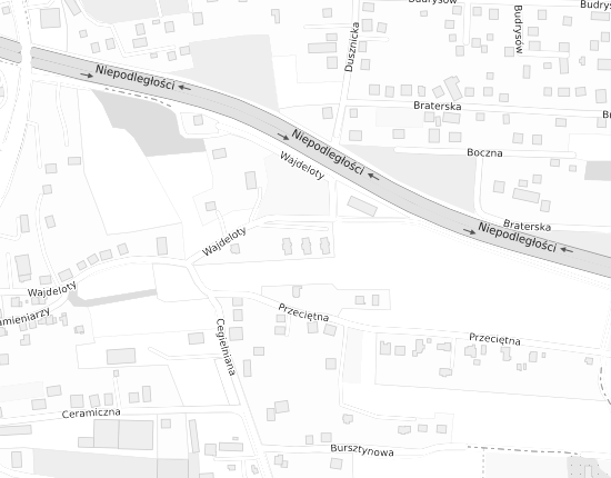 Mapa z adresem organizacji