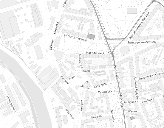 Mapa z adresem organizacji
