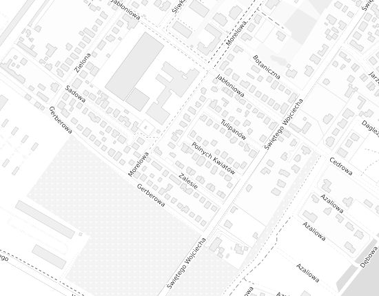 Mapa z adresem organizacji