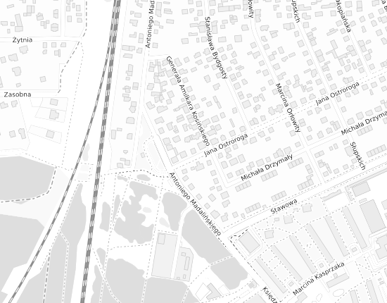 Mapa z adresem organizacji