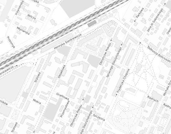 Mapa z adresem organizacji
