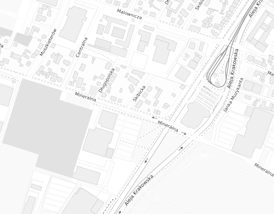 Mapa z adresem organizacji