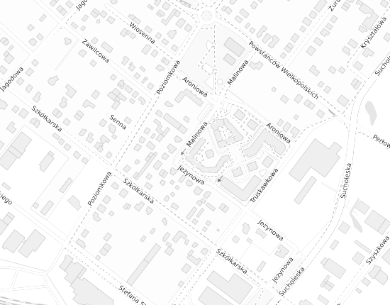 Mapa z adresem organizacji
