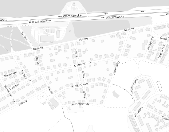 Mapa z adresem organizacji