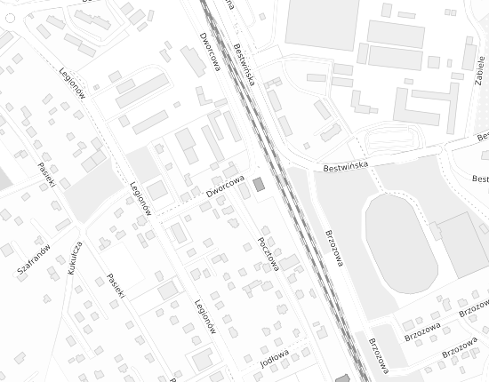 Mapa z adresem organizacji