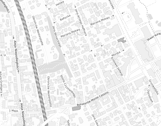 Mapa z adresem organizacji