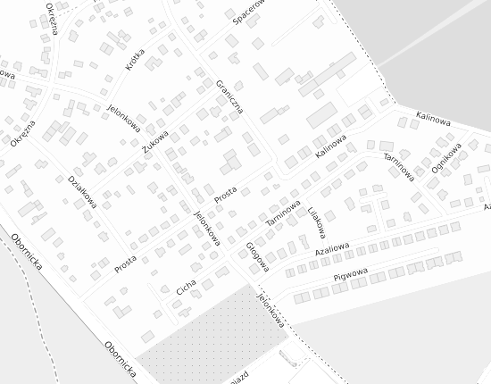 Mapa z adresem organizacji