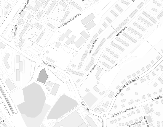 Mapa z adresem organizacji