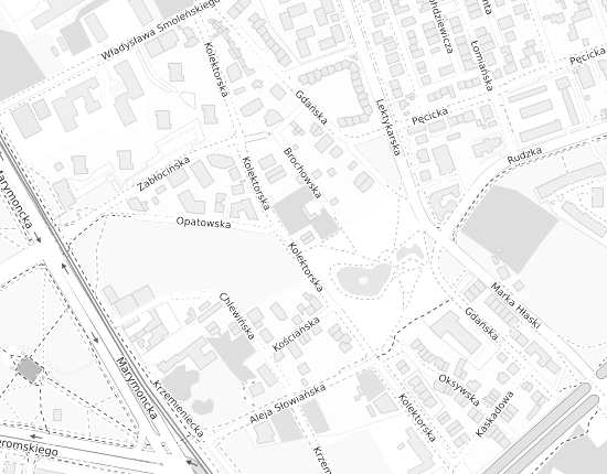 Mapa z adresem organizacji