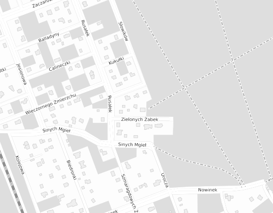 Mapa z adresem organizacji
