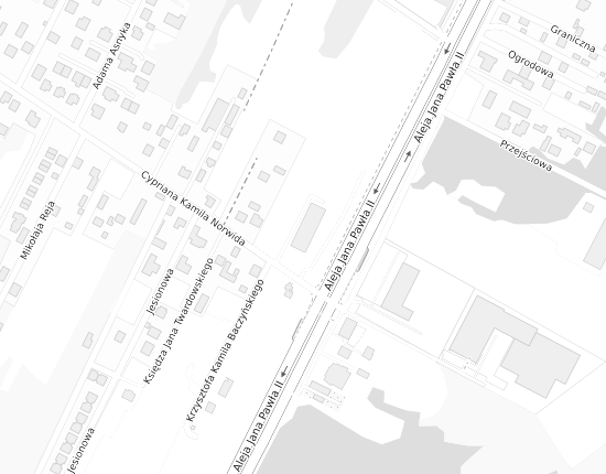 Mapa z adresem organizacji
