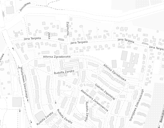 Mapa z adresem organizacji