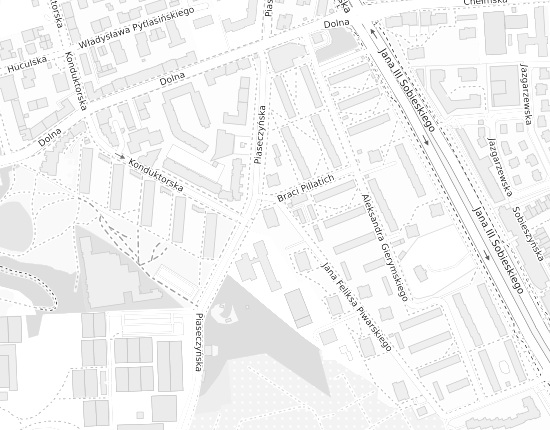 Mapa z adresem organizacji