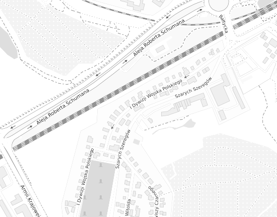 Mapa z adresem organizacji