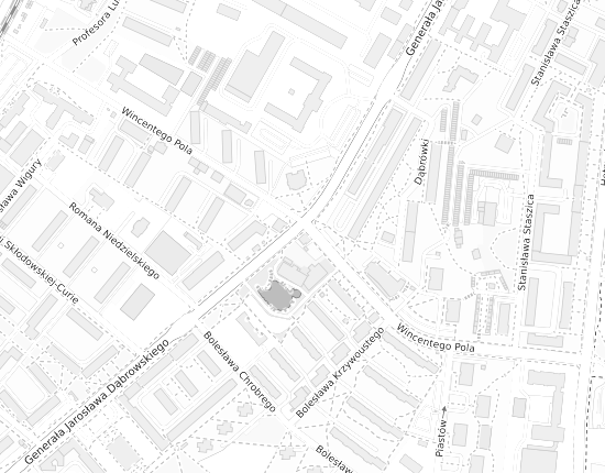 Mapa z adresem organizacji