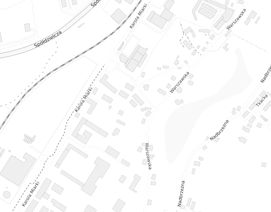 Mapa z adresem organizacji