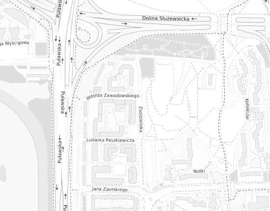 Mapa z adresem organizacji