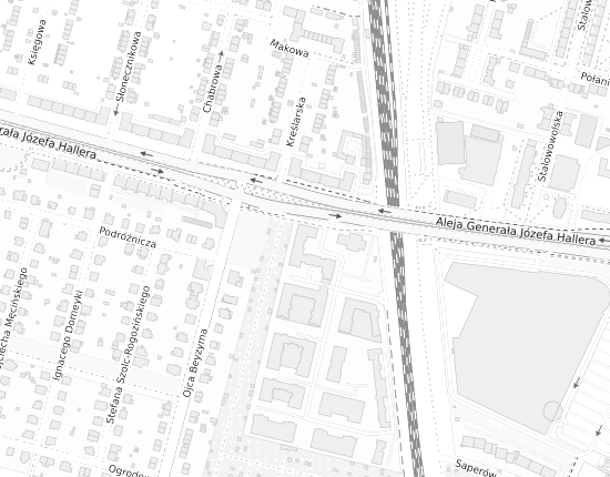 Mapa z adresem organizacji