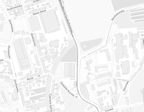 Mapa z adresem organizacji
