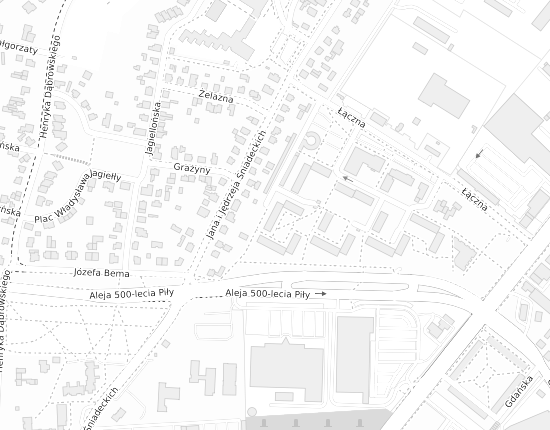 Mapa z adresem organizacji