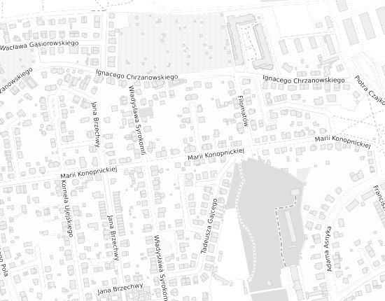 Mapa z adresem organizacji