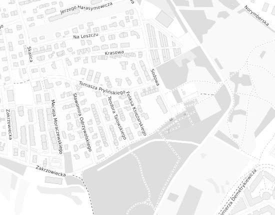 Mapa z adresem organizacji