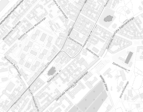 Mapa z adresem organizacji