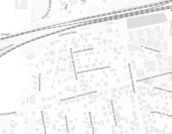 Mapa z adresem organizacji