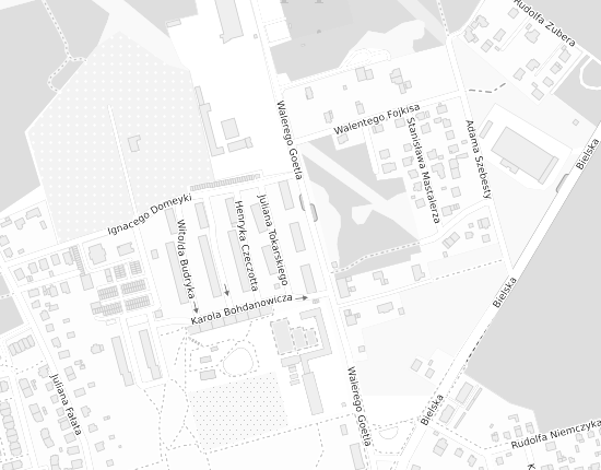 Mapa z adresem organizacji