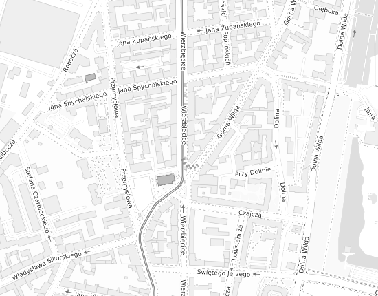 Mapa z adresem organizacji