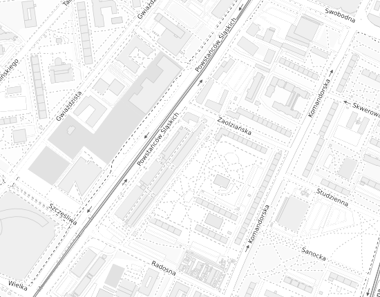 Mapa z adresem organizacji